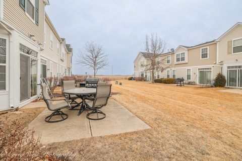 Tiny photo for 201 Barrett Drive #A, Yorkville, IL 60560 (MLS # 12587463)