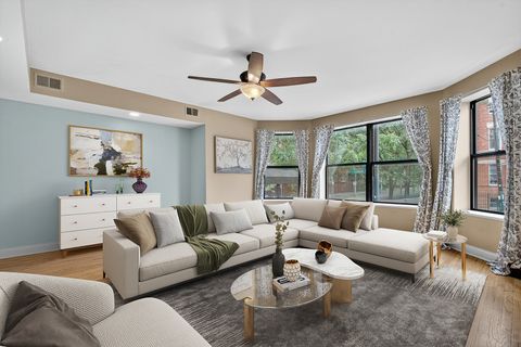 Tiny photo for 2735 N Kimball Avenue #4, Chicago, IL 60647 (MLS # 12464781)