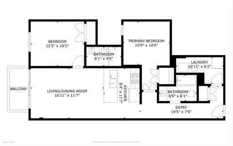 Tiny photo for 1355 N Western Avenue #2B, Chicago, IL 60622 (MLS # 12699612)