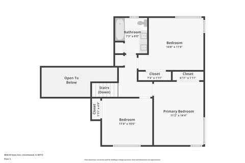Tiny photo for 3836 W Estes Avenue, Lincolnwood, IL 60712 (MLS # 12556051)