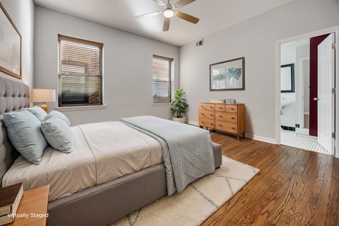 Tiny photo for 2859 W Palmer Street #3E, Chicago, IL 60647 (MLS # 12593400)