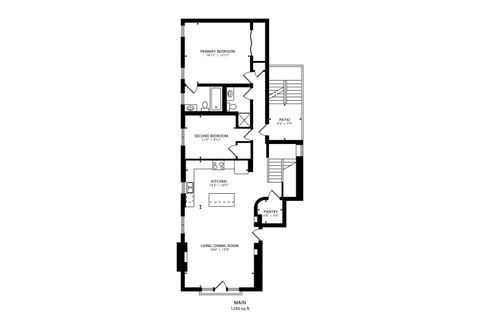 Tiny photo for 2449 W LOGAN Boulevard #1F, Chicago, IL 60647 (MLS # 12498242)