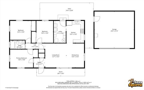 Tiny photo for 11 Normandy Place, Champaign, IL 61821 (MLS # 12545947)