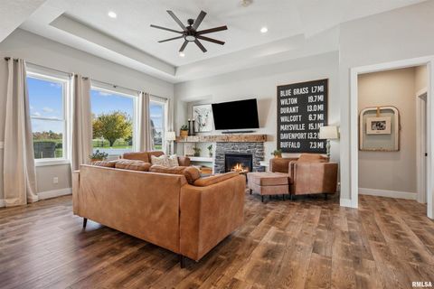 Tiny photo for 783 SWEET WOOD Lane, Blue Grass, IA 52726 (MLS # QC4268766)