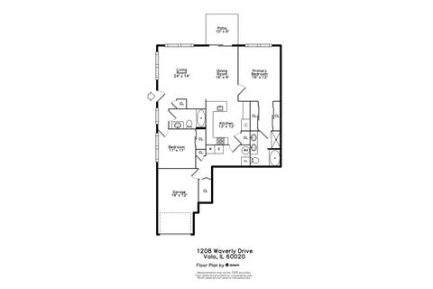 Tiny photo for 1208 WAVERLY Drive #1208, Volo, IL 60020 (MLS # 12677320)