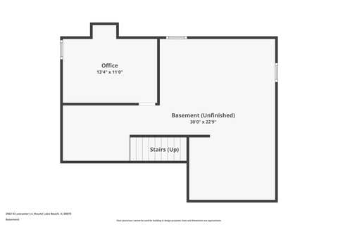Tiny photo for 2562 N Lancaster Lane, Round Lake Beach, IL 60073 (MLS # 12729685)