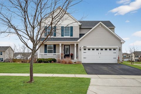 Tiny photo for 584 Marcello Drive, Hampshire, IL 60140 (MLS # 12579639)