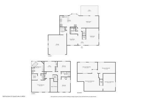 Tiny photo for 1622 DURHAM Court, Crystal Lake, IL 60014 (MLS # 12601019)