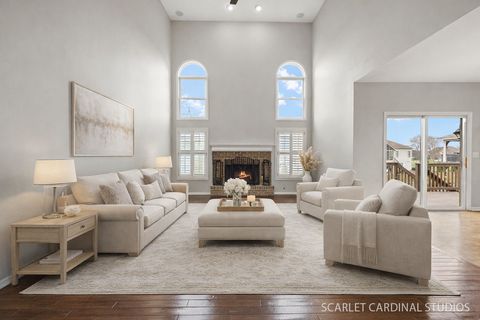 Tiny photo for 208 Amherst Court, Oswego, IL 60543 (MLS # 12582182)