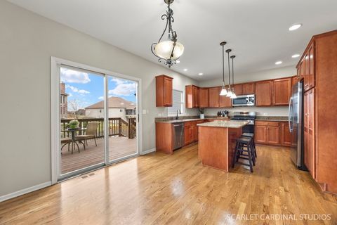 Tiny photo for 208 Amherst Court, Oswego, IL 60543 (MLS # 12582182)