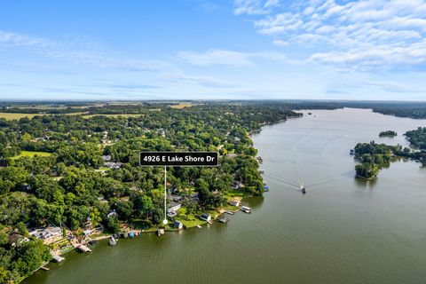 Tiny photo for 4923 E Lake Shore Drive, Wonder Lake, IL 60097 (MLS # 12438610)