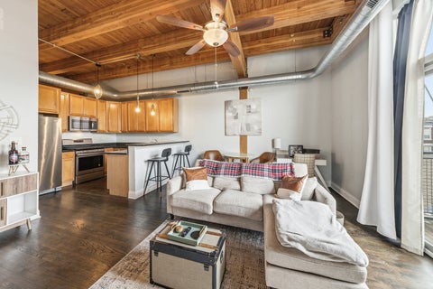Tiny photo for 500 N DAMEN Avenue #307, Chicago, IL 60622 (MLS # 12795179)