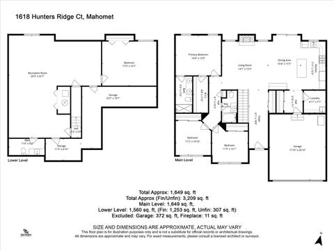 Tiny photo for 1618 Hunters Ridge Court, Mahomet, IL 61853 (MLS # 12676531)