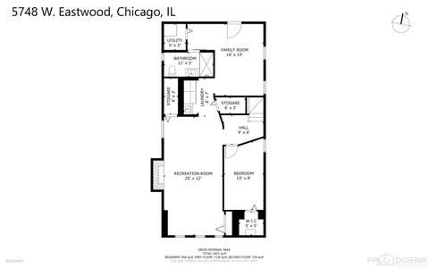 Tiny photo for 5748 W Eastwood Avenue, Chicago, IL 60630 (MLS # 12722777)