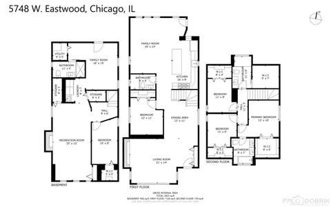 Tiny photo for 5748 W Eastwood Avenue, Chicago, IL 60630 (MLS # 12722777)