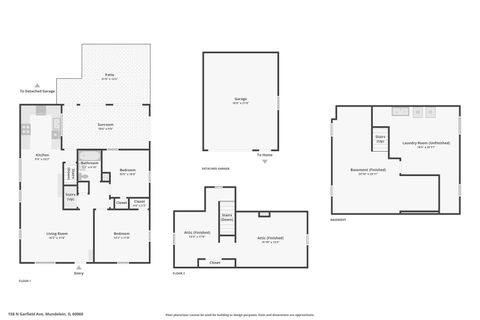 Tiny photo for 158 N Garfield Avenue, Mundelein, IL 60060 (MLS # 12632268)