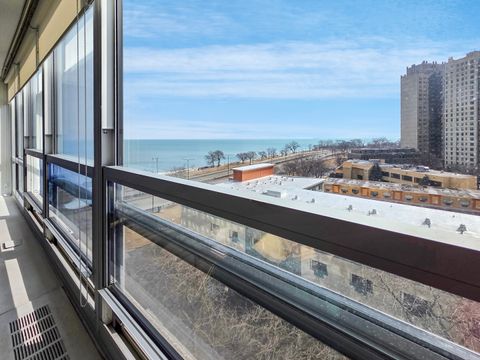 Tiny photo for 4800 S Chicago Beach Drive #810S, Chicago, IL 60615 (MLS # 12577602)