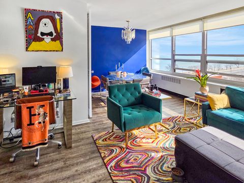 Tiny photo for 4800 S Chicago Beach Drive #810S, Chicago, IL 60615 (MLS # 12577602)