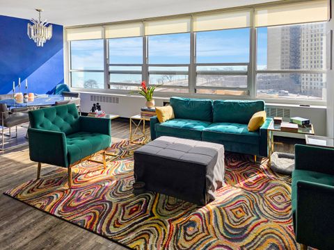 Tiny photo for 4800 S Chicago Beach Drive #810S, Chicago, IL 60615 (MLS # 12577602)