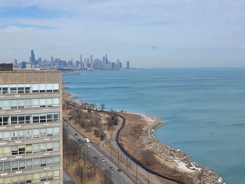 Tiny photo for 4800 S Chicago Beach Drive #810S, Chicago, IL 60615 (MLS # 12577602)