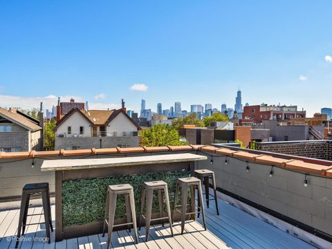 Tiny photo for 849 N Paulina Street #3, Chicago, IL 60622 (MLS # 12551069)