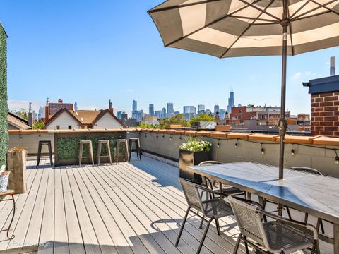 Tiny photo for 849 N Paulina Street #3, Chicago, IL 60622 (MLS # 12551069)