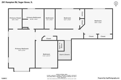Tiny photo for 261 Hampton Road, Sugar Grove, IL 60554 (MLS # 12476304)