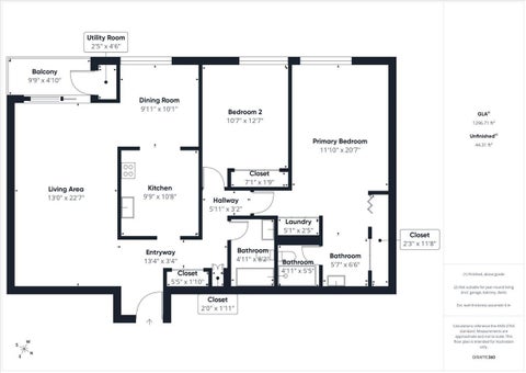 Tiny photo for 450 Raintree Court #2K, Glen Ellyn, IL 60137 (MLS # 12763378)