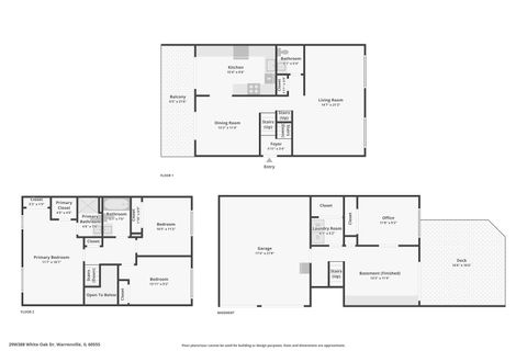 Tiny photo for 29W388 White Oak Drive, Warrenville, IL 60555 (MLS # 12614698)