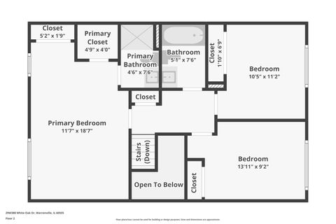Tiny photo for 29W388 White Oak Drive, Warrenville, IL 60555 (MLS # 12614698)