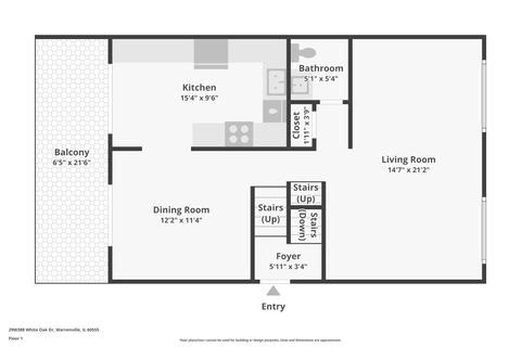 Tiny photo for 29W388 White Oak Drive, Warrenville, IL 60555 (MLS # 12614698)