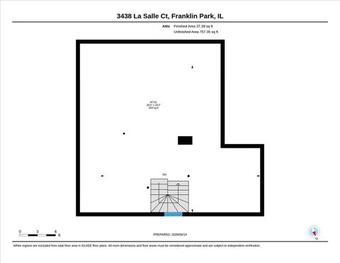 Tiny photo for 3438 La Salle Court, Franklin Park, IL 60131 (MLS # 12679069)