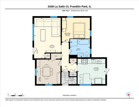 Tiny photo for 3438 La Salle Court, Franklin Park, IL 60131 (MLS # 12679069)