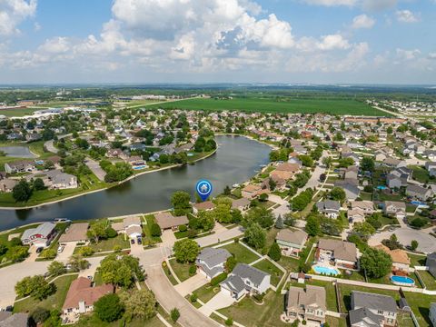 Tiny photo for 805 Edgewater Drive, Minooka, IL 60447 (MLS # 12578000)