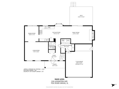 Tiny photo for 216 Lexington Avenue, Fox River Grove, IL 60021 (MLS # 12497509)