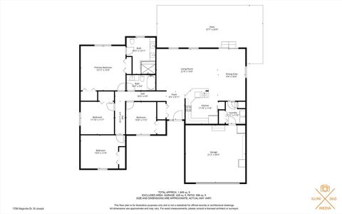 Tiny photo for 1708 Magnolia Drive, St. Joseph, IL 61873 (MLS # 12634042)