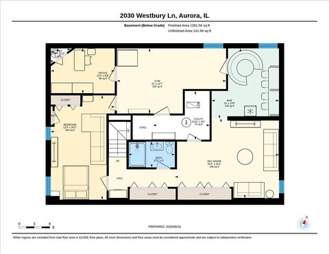 Tiny photo for 2030 Westbury Lane, Aurora, IL 60502 (MLS # 12655465)