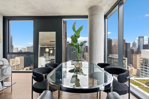 Tiny photo for 234 W Polk Street #3708, Chicago, IL 60607 (MLS # 12623824)