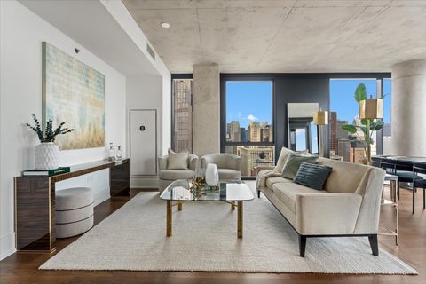 Tiny photo for 234 W Polk Street #3708, Chicago, IL 60607 (MLS # 12623824)