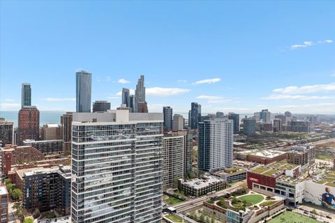 Tiny photo for 234 W Polk Street #3708, Chicago, IL 60607 (MLS # 12623824)