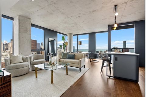 Tiny photo for 234 W Polk Street #3708, Chicago, IL 60607 (MLS # 12623824)