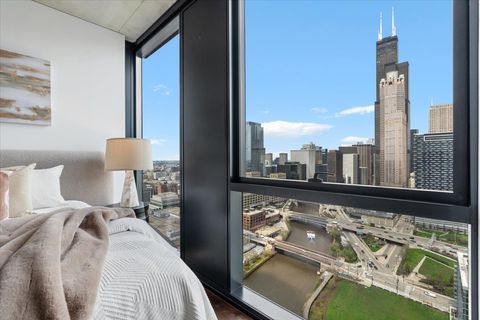 Tiny photo for 234 W Polk Street #3708, Chicago, IL 60607 (MLS # 12623824)