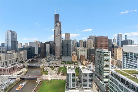 Tiny photo for 234 W Polk Street #3708, Chicago, IL 60607 (MLS # 12623824)