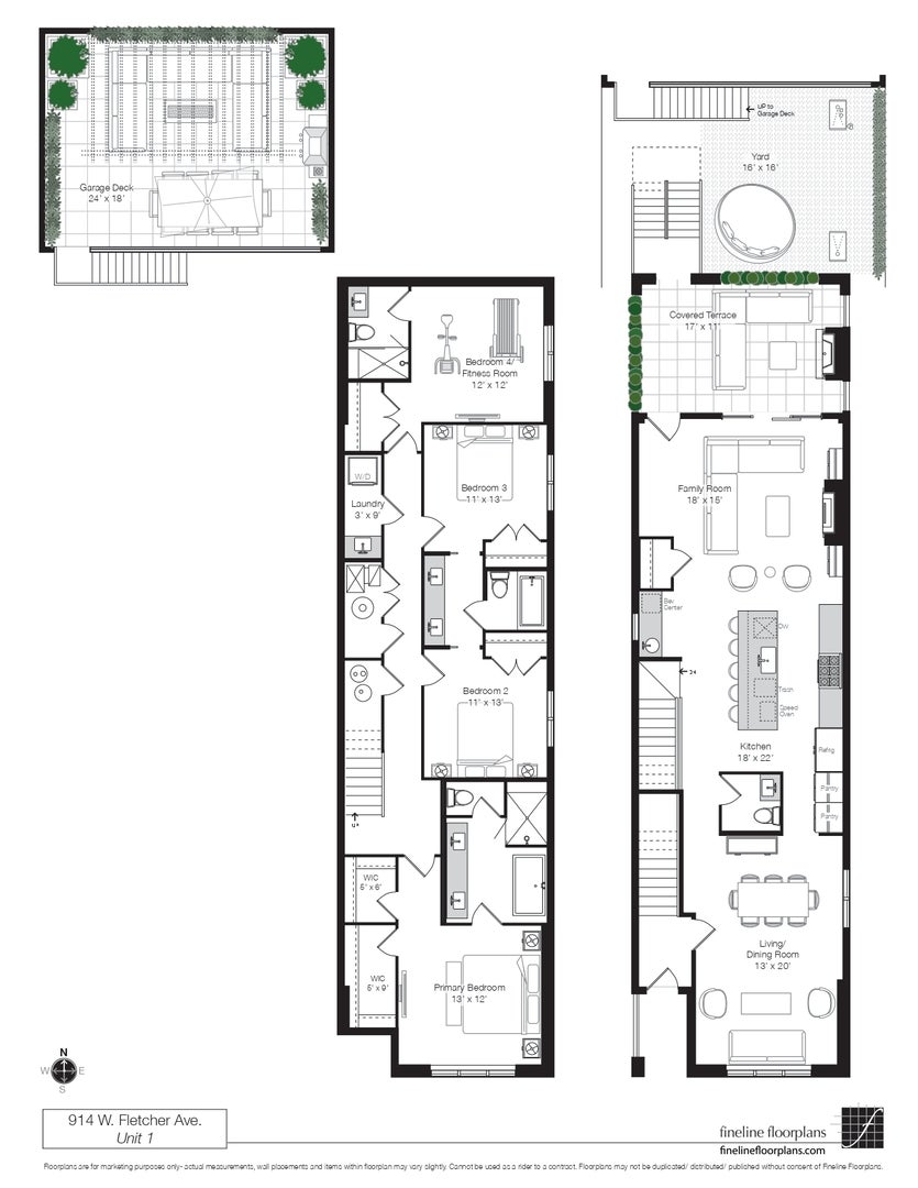914 W Fletcher Street 1