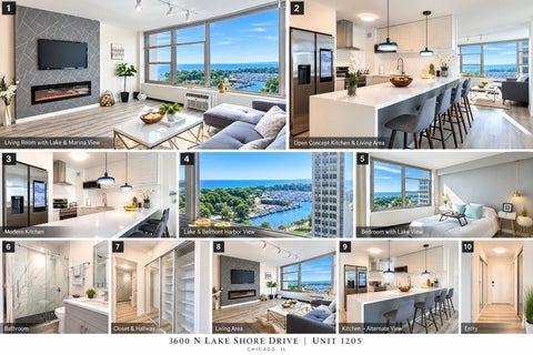 Photo of 3600 N Lake Shore Drive #1205, Chicago, IL 60613 (MLS # 12753409)
