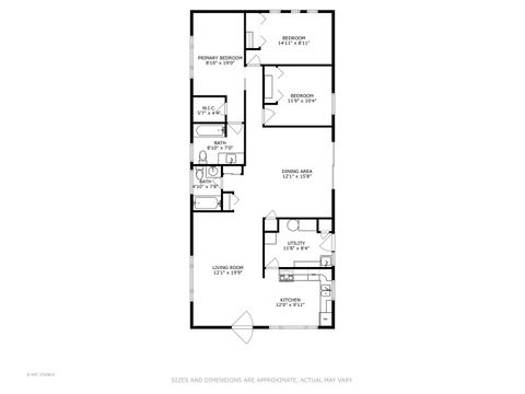 Tiny photo for 224 Shabbona Drive, Park Forest, IL 60466 (MLS # 12365453)