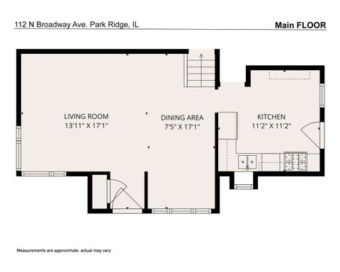 Tiny photo for 112 N Broadway Avenue, Park Ridge, IL 60068 (MLS # 12711340)