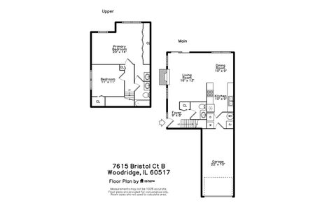 Tiny photo for 7615 Bristol Court #B, Woodridge, IL 60517 (MLS # 12775259)
