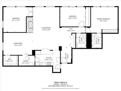 Tiny photo for 431 S Dearborn Street #1204, Chicago, IL 60605 (MLS # 12704193)