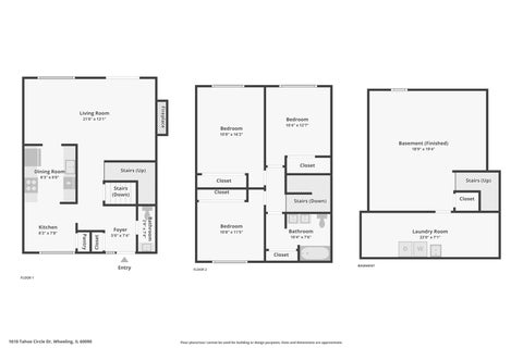 Tiny photo for 1610 Tahoe Circle Drive, Wheeling, IL 60090 (MLS # 12728709)